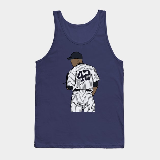 Mariano Rivera Back-To Tank Top by rattraptees